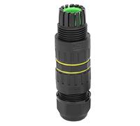 HUSHUI Connecteur étanche IP68, Joint de Câble Durable à 3 Broches pour une Utilisation en Extérieur, Matériau en Nylon PA66 Ignifuge, Convient aux Câbles de 9 à 12 Mm