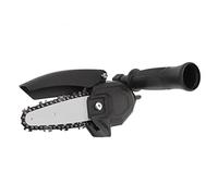 HUSHUI Convertisseur de Tronçonneuse électrique, Mini Adaptateur de Scie électrique Portable pour Projets de Jardin, Mandrin de 70mm Noir