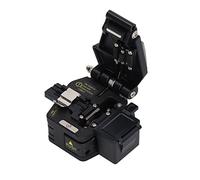 HUSHUI Couperet de Fibre, Outil de Retour Automatique de Haute Précision avec Boîte de Stockage de Déchets de Fibres, Acier au Tungstène 16 Faces de Coupe, pour la Coupe de Câbles à