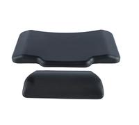 HUSHUI Coussin Arrière de Coffre à Bagages de Moto, Support de Dossier de Passager en Cuir PU de 3 Cm D'épaisseur avec Conception Détachable, pour Coussin D'amortissement de Boîte