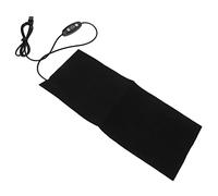 HUSHUI Coussin Chauffant USB, Contrôle de Température Réglable à 5 Vitesses avec Fonction de Massage par Vibration, Chauffe-tissu en Polyester Pliable Lavable pour le Confort du