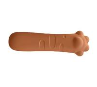 HUSHUI Couvercle de Poignée de Porte en Silicone, Mignon, Anti-Collision, Manchon de Réduction du Bruit pour la Maison, 1 Pièce (Orange)