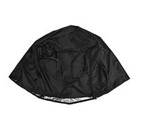 HUSHUI Couverture de Cage pour Animaux de Compagnie, Imperméable, Durable, Résistante au Soleil, pour L'extérieur, en Tissu Oxford, Fournitures pour Animaux de Compagnie, 124.5x84x79cm (Noir)