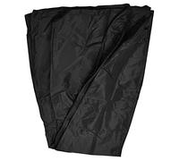 HUSHUI Couverture de Fontaine, Statue en Tissu Oxford Enduit d'argent 210D avec Attache pour Patio Extérieur, Conception Pliable pour Les Décorations de Jardin (Noire)