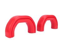 HUSHUI Couverture DE Row 2PCS, Remplacement sur Mesure pour 1500 2019 à 2025 avec OEM 68349551AD, Nitrile Front Hitch Protector pour Une Esthétique et Une Protection Améliorées
