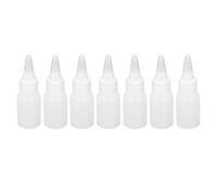 HUSHUI des Bouteilles de Giclée de 20 ML pour des Bouteilles de Compression en Plastique Liquide avec Capuchon D'échelle pour l'huile de Peinture de Sauce Liquide, Adaptée aux