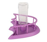 HUSHUI Distributeur d'eau Automatique pour Reptiles, Bol à Double Usage pour Nourriture et Eau avec Bouteille pour Fournitures de Reptiles Lézards (L NW-13)