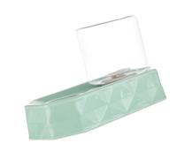 HUSHUI Distributeur d'eau pour Animaux de Compagnie, Grande capacité, Base en Céramique de qualité Supérieure, Empêche Le Menton mouillé, Station de Boisson D'intérieur pour Chien et Chat (Verte)