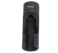HUSHUI Douille de Conduite de Carburant, 1/2in Drive Clé en Acier au Chrome Vanadium pour le Retrait des Fixations, avec Prise Sécurisée pour les Lignes D'injecteur Tuyaux Pliés (19 mm)