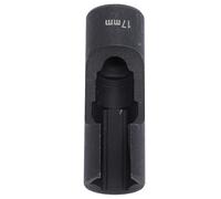 HUSHUI Douille de Conduite de Carburant, 1/2in Drive Clé en Acier au Chrome Vanadium pour le Retrait des Fixations, avec Prise Sécurisée pour les Lignes D'injecteur Tuyaux Pliés (17 mm)
