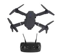 HUSHUI Drone RC E88 à 4 Essieux, Double Caméra 4K HD FPV, Quadricoptère Aérien Pliable avec Retournement Rotatif 3D et Contrôle par Application, pour Adultes et Enfants