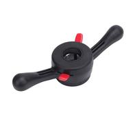 HUSHUI Écrou à Aile du Moyeu à Libération Rapide, Outil de Changeur de Pneu à Haute Résistance avec Conception Rapide des Pneus, pour Le Remplacement de L'équilibreur de Roue (36 x 3 mm / 1,4 x 0,1