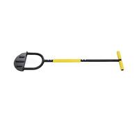 HUSHUI Edger de Pelouse Manuel sans Fil avec Une Tenue T-Lune Scie à Dents Passante 37,4 Pouces pour L'entretien des Herbes de Trottoir