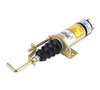 HUSHUI Électrovanne D'arrêt de Carburant SA-3405T, Vanne de Remplacement 12V de Haute qualité pour Générateur électrique, Matériau Durable, 1 unité