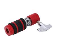 HUSHUI Embrayage Hi Hat en Métal Rouge pour Kits de Batterie Jazz, Accessoires, Conception Standard Durable, Installation Facile