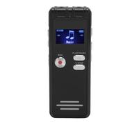 HUSHUI Enregistreur Vocal Numérique, Dispositif D'enregistrement à Commande Vocale de 4 552 Heures avec Réduction du Bruit et Lecture, pour Conférences, Réunions, Entretiens (32 Go)