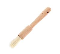 HUSHUI Ensemble de 2 Brosses à Barbecue en Bois pour Griller et Cuire, épandeur de Sauce à L'huile (Brosse à manche rond)