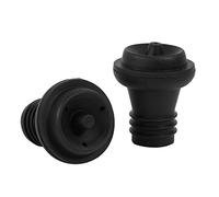 HUSHUI Ensemble de Bouchons de Vin en Silicone Réutilisables, 4 Pièces, pour Conserver le Vin Rouge et le Champagne Frais, 4.3x3.4cm