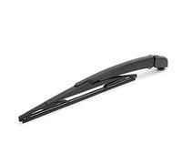 HUSHUI Ensemble de Bras D'essuie-glace Arrière, Remplacement en Caoutchouc ABS Haute efficacité pour 3008 5 Portes Hayon 2009 2016, avec Traitement de Peinture Anti-âge