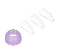 HUSHUI Ensemble de Coupleurs de Douilles à Pâtisserie, Outil de Cuisson Durable et pour la Décoration de Gâteaux, Parfait pour les Débutants, 1 unité - Plastique 4,2x4,5 Cm