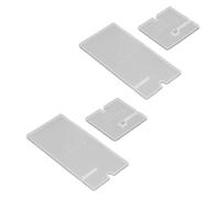 HUSHUI Ensemble de Moules en Silicone pour Support de Téléphone Portable, Facile à Démouler, Flexible et Durable, 2 Ensembles pour la Décoration de la Maison et du Bureau,