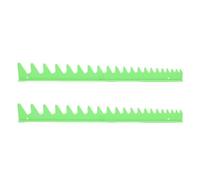 HUSHUI Ensemble de Rail de clé, Organisateur de Support de clé Magnétique en Plastique pour 20 Outils, avec Fixation Sécurisée pour Rangement de Tiroir de Boîte à Outils (Vert)