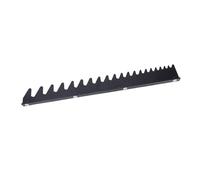 HUSHUI Ensemble de Rails à clé, Support D'organisateur à clé Magnétique en Plastique pour Accessoires de Boîte à Outils avec Conception Compacte, Contient 20 Clés (Noir)