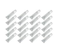 HUSHUI Ensemble de Tubes de Brillant à Lèvres Rechargeables, 20 Pièces, Conteneur Portable de 12ml pour Voyage, Organisation du Maquillage, Matériau PVC