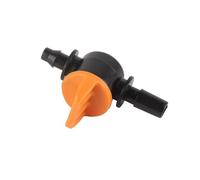 HUSHUI Ensemble de Vannes D'irrigation Goutte à Goutte, 50 Pièces, Mini Vannes de Commutation Durables de Haute qualité pour Système D'arrosage de Jardin, Tuyau de 4/7mm