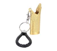 HUSHUI Étui à Briquet, Support Métallique en Alliage de Zinc avec Motif gravé Vintage, pour Briquets Standard, Bar de Fêtes de Voyage en Plein Air (Or)