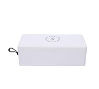 HUSHUI Étui de Chargement pour Lunettes Intelligentes, Hub d'alimentation Portable avec Indicateur LED pour Voyage et Utilisation en Extérieur, Batterie Lithium-ION 600mAh