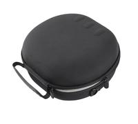 HUSHUI Étui de Transport pour Lunettes VR, Coque Rigide, Résistant aux Chocs, Double Fermeture éclair, Sac de Rangement de Grande capacité avec Bandoulière, pour Lunettes et (Noire)