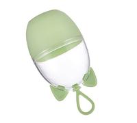 HUSHUI Étui Porte-éponge de Maquillage en Forme D'animal de Dessin animé Mignon, Anti-poussière pour Voyage, Plastique Léger, 1 X unité (Verte)