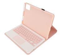HUSHUI Étui pour Clavier sans Fil, Clavier Magnétique Détachable avec Porte-Crayon pour Tab M11 Tab K11 LTE 2024 Tablette 11 Pouces TB 330FU 330XU (Rose)
