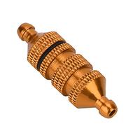 HUSHUI Filtre à Carburant en Alliage D'aluminium, Pièces de Voiture RC Haute Protection Longue Durée, avec une Finition Professionnelle Facile à Nettoyer, pour la Mise à Niveau de (Jaune)