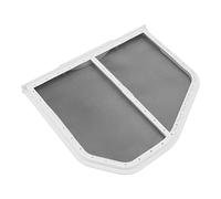 HUSHUI Filtre de Rechange pour Filtre à Peluches pour Sèche-linge, Maille en Acier Inoxydable et Cadre en Plastique ABS, Barre de Renforcement pour la durabilité, avec Forme et Taille