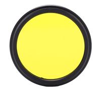 HUSHUI Filtre D'objectif Couleur 37 Mm, Résistant à l'huile et aux Rayures avec Revêtement Nano Multicouche, pour Photographie de Lever de Soleil, Coucher de Soleil, Prairie, Forêt, (Jaune)