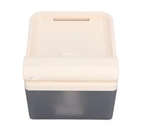 HUSHUI Fontaine d'eau pour Chat, Distributeur Automatique d'eau pour Animaux de Compagnie avec Capteur Infrarouge et Son d'eau Courante, pour Chats D'intérieur et (Mise à Niveau d'abricot)