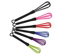 HUSHUI Fouet à Crème, Poignée Antidérapante avec Crochet pour Suspendre, Outil D'agitation Compact pour Salon de Coiffure et Cuisine, Multifonctionnel pour Mélanger les Sauces