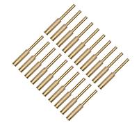 HUSHUI Fraise D'affûtage de Tronçonneuse, Ensemble D'outils D'affûtage de Lime Rotative à Tête de Meulage avec Matériau émeri et Galvanoplastie Ti, pour Meuleuse électrique et Chaîne de (5,5 mm)