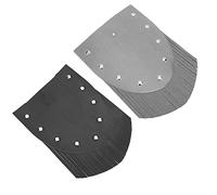 HUSHUI Garde-Boue Avant de Moto avec Pompon, Matériau PU Durable pour Accessoires de Modification de Moto (Barbe Noire)