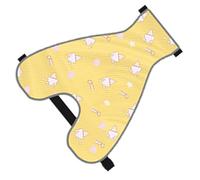 HUSHUI Gilet Imperméable de Protection du Ventre pour Chien, pour Petits Chiens, Corgis, Confortable, par Temps Froid, Activités de Plein Air, Léger, 1 Pièce (M)