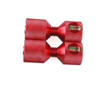 HUSHUI Goupilles à 2 Trous en Aluminium, Conception Ergonomique avec Niveau, Essentielles pour L'alignement des Brides, Parfaites pour Toutes les Installations, Lot de 2