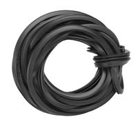 HUSHUI Groupe en Caoutchouc en Serre, Joint en Caoutchouc de Vitrage Noir pour Scellage en Verre avec Usure de qualité Supérieure, Facile à Installer et à Remplacer (55m / 180 pieds)