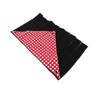HUSHUI Hamac pour Animaux de Compagnie avec Glands pour Petits Animaux de Compagnie, Lit Suspendu Doux et Durable pour Perroquets et Hamsters, Toile et Polaire, Coin à Angle Droit de 30 Cm (Pois +