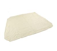 HUSHUI Housse de Protection Carrée Imperméable pour Spa, Polyester Durable Enduit d'argent 190, Résistante aux Intempéries, Protège de la Neige, de la Poussière, du Soleil, Pliable, Rangement Facile