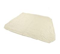 HUSHUI Housse de Protection Carrée Imperméable pour Spa, Polyester Durable Enduit d'argent 190, Résistante aux Intempéries, Protège de la Neige, de la Poussière, du Soleil, Pliable, Rangement Facile