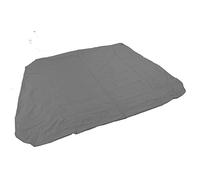 HUSHUI Housse de Protection Carrée Imperméable pour Spa, Polyester Durable Enduit d'argent 190, Résistante aux Intempéries, Protège de la Neige, de la Poussière, du Soleil, Pliable, Rangement Facile
