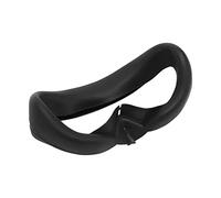 HUSHUI Housse de Protection Faciale en Silicone VR, Coussin Doux et Imperméable pour Une Utilisation de Jeu Confortable pour Les Lunettes PICO 4 VR (Noire)