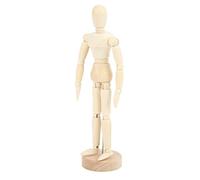 HUSHUI HUSHUI Mannequin en Bois de 8 Pouces, Proportion du Corps, Dessin, 14 Articulations Rotatives, Diverses Formes, Mannequin D'art pour Artistes Enfants